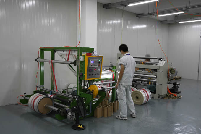 Rainbow packaging co,ltd línea de producción de fábrica