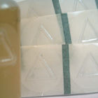 La manga clara reciclable del encogimiento del triángulo etiqueta la advertencia táctil para Blindman/las etiquetas engomadas