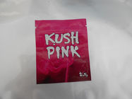 Popurrí herbario de la mezcla del rosa KUSH de las bolsas de plástico 2.5g de la cremallera del incienso
