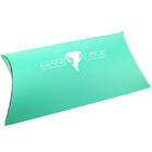 Caja de papel de la extensión del pelo de la caja de la almohada con el logotipo impreso, servicio de encargo proporcionado