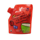 Las bolsas reutilizables BPA de los alimentos para niños de Doypack liberan con el canalón de la esquina