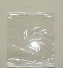 Las bolsas plásticas Ziplock del PE que empaquetan con ropa del gancho/de la ropa interior despejan el bolso