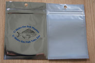 Bolsa sellada tres lados reutilizable de la hoja que empaqueta el bolso plástico de Malar con la cerradura de la cremallera
