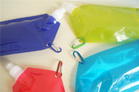 Bolsa líquida colorida con el empaquetado reutilizable de la bolsa del canalón de agua del canalón
