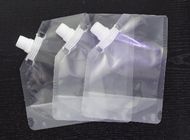 Frascos plásticos libres de Bpa del bolso del canalón del corredor del vino de la bolsa del frasco de la travesía de la categoría alimenticia