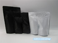 Foil los bolsos de café plásticos alineados con la válvula de la desgasificación para el polvo del café 250g que empaqueta con la cremallera