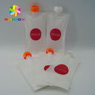 Empaquetado reutilizable impreso, tamaño modificado para requisitos particulares de la bolsa del canalón de los alimentos para niños