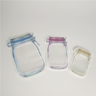 Bolsas Ziplock de Mylar holográficas Bolsa de Mylar a prueba de niños troquelada a prueba de olores 3.5g
