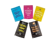 Bolsos de empaquetado de Kraft de papel del levantar del alimento para animales de encargo biodegradable de las bolsas