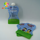 Bolsas reutilizables de los alimentos para niños de la prueba del empaquetado/del escape de la bolsa de la comida con la cremallera dual