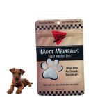 Bolsos del alimento para animales bolsa del papel de aluminio/del escudete de empaquetado del lado para la comida de empaquetado del gato/de perro/el alimento para animales