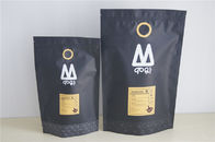 250g 500g 1kg Ziplock se levantan el bolso de la bolsa para el empaquetado del polvo/de la haba del café