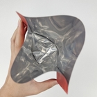 Frosted plástico cerradura anti olor reseal bolsas de embalaje de alimentos 200pcs bajo MOQ Impresión digital logotipo personalizado Stand Up Pouch