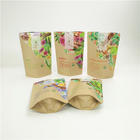 Bolsas de papel Kraft Bolsas de té Embalaje para bolsas de pie reselables