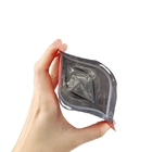 Bolsas de bocadillos de fondo plano impresas a medida con superficie mate para bolsas de embalaje de alimentos