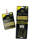 Logotipo personalizado Royal Honey VIP Sachet de embalaje de papel Tarjeta de papel de papel de papel de papel de oro para el palo de miel