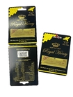 Logotipo personalizado Royal Honey VIP Sachet de embalaje de papel Tarjeta de papel de papel de papel de papel de oro para el palo de miel