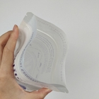 Envase en pie de venta al por mayor Envase personalizado de bolso de papel kraft de color blanco en bolsas de bolso para frutos secos para alimentos Envase de bocadillos