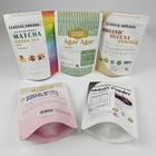Limpios de alta calidad Logotipo personalizado Impreso Alimentos amigables con el medio ambiente Boleto de embalaje Mylar Sachet