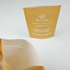 MOPP Bolsa de papel Kraft compostable Bolsa de papel Kraft personalizada con cremallera resistente a la humedad para alimentos