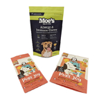 Papel Kraft Blanco Eco-Amigable Mango en Polvo Nueces Alimentos para mascotas Biodegradable Cerradura Inodoro Bolsa de embalaje de papel