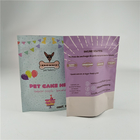 Logotipo personalizado de alta calidad Impreso Embalaje de almacenamiento liso Bolsa de bolsa de papel plástico para alimentos para mascotas