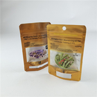 Material de embalaje de alimentos aceptado hasta 10 colores disponibles para bolsas de impresión digital personalizadas con bolsa de embalaje de cremallera