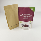 Material de embalaje de alimentos Impresión digital personalizada Bolsas de cremallera de pie A prueba de olor Bolsas a prueba de humedad