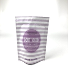 Bolsa de embalaje cosmético Bolsa de exfoliante para el cuerpo para el baño Bolsa de exfoliante de sal y cuerpo Bolsas Mylar