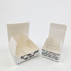 Envases de caja de exhibición de cartón blanco