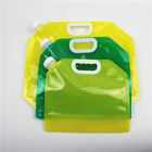 Los deportes al aire libre echan en chorro la bolsa que empaqueta 2L 3L 5L 10L BPA que dobla libremente la bolsa del canalón de agua