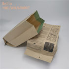 Palomitas de la bolsa de papel de la microonda del sellado caliente antis - aceite con el color de Costomized