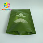 Brillantes impresos se levantan el papel de aluminio de las bolsas para el empaquetado del té