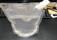 Bolso líquido transparente del canalón para la bebida/el empaquetado de la bebida de la energía