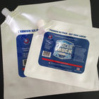 Refrigerador de empaquetado del papel de aluminio del bolso de la bolsa del canalón del hielo del choque modificado para requisitos particulares para la comida congelada