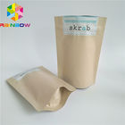 Bolsas plásticas de diverso tamaño que empaquetan el Ziplock del polvo de la proteína para el cuerpo Skrab de la vainilla del chocolate