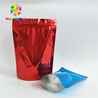 La aduana de la categoría alimenticia imprimió se levanta el Ziplock impreso las bolsas del papel de aluminio de la prueba del olor