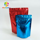 La aduana de la categoría alimenticia imprimió se levanta el Ziplock impreso las bolsas del papel de aluminio de la prueba del olor