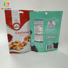 El papel de aluminio se levanta los bolsos Ziplock, color modificado para requisitos particulares los bolsos de empaquetado de los snacks