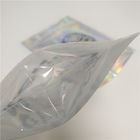 Bolso de empaquetado Shinning del esmalte de uñas del polvo del brillo de Mylar de los bolsos del holograma de la bolsa olográfica de la hoja