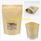 Granos de café que empaquetan grueso modificado para requisitos particulares de las bolsas de papel 120-180 Mic con la impresión del logotipo