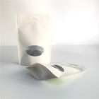 Las bolsas de papel modificadas para requisitos particulares que se puede volver a sellar se levantan la impresión del fotograbado de las bolsas con la ventana clara