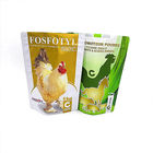 Bolsas plásticas de la alimentación de pollo que empaquetan el bolso tejido cremallera laminado Bopp amistoso de Eco