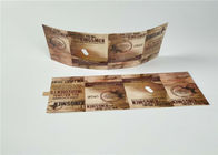 Píldoras que empaquetan la caja de encargo de empaquetado lenticular del papel de imprenta del rinoceronte de la tarjeta 3d
