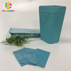 Levántese la bolsa de la hoja que empaqueta bolsos planos de encargo del papel de aluminio con el Ziplock reutilizable