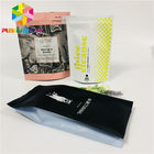 La bolsa de empaquetado del té del papel de aluminio se coloca para arriba empaqueta la prueba del niño modificada para requisitos particulares impresa