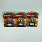 Envase masculino de empaquetado plástico de las píldoras de la cápsula del aumento del rinoceronte de la caja de papel de la ampolla de la tarjeta