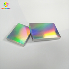 El empaquetado de la caja de regalo del papel del holograma de la cartulina compone el uso cosmético de los productos