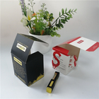 papel revestido de sellado caliente de encargo de la botella de aceite del cartucho CBD de Vape de las cajas de regalo de 350g 400g
