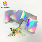 Cajas de papel impresas aduana reciclable que doblan el empaquetado de Fleixble de la tarjeta de regalo del holograma